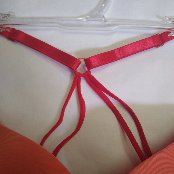 Tart Noir Collections Split X Strap Lacy Bra - Picture 3 of 12